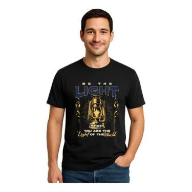 Imagem de Camiseta Masculina Algodão Fé Religião Gospel Cristã Oferta - Evangéli