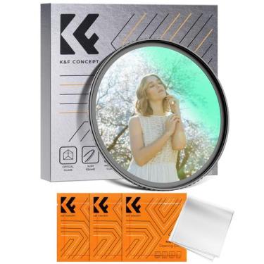 Imagem de Filtro K&F Concept White Mist 1/4 82mm para fotografia