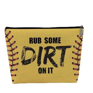 Imagem de Presentes de tênis, acessórios de tênis, bolsa de maquiagem, presentes para amantes de esportes para mulheres, irmãs amigas, bolsa cosmética, LCS multicolorido 2783, 9.8 × 7 × 2 inches, Tendência