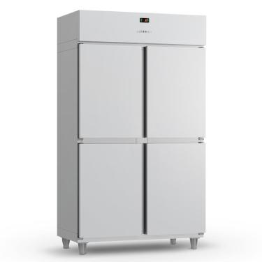 Imagem de Mini Câmara Extra Frio Refrimate Inox 4 Portas 220V MCEF4P