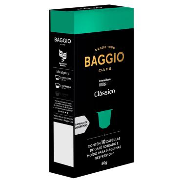 Imagem de CAFÉ BAGGIO CÁPSULA TORRADO E MOÍDO CLÁSSICO 50G