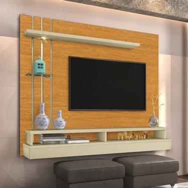 Imagem de Painel Eros 1.60 Naturale/Off White - Carmolar Móveis