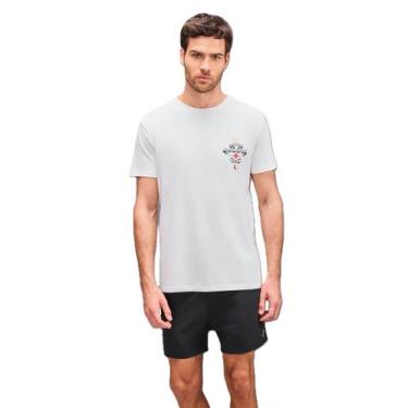 Imagem de Camiseta Estampada Gigante Vasco Reserva, Branco, G