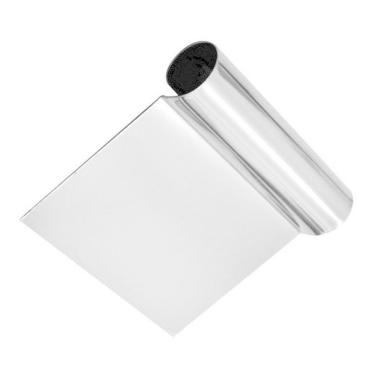 Imagem de Espátula De Bolo Tubular Em Inox Raspador Alisadora +