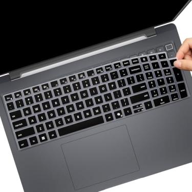 Imagem de Capa de teclado para laptop Dell Pro 16 PC16250 PC16255 /Dell Pro 16 Plus PB16250 PB16255/Dell Pro Max 16 MC16250 MC16255 MB16250 40.6 cm (não serve para Dell Pro Max 16 Premium MA1625 0) - Preto