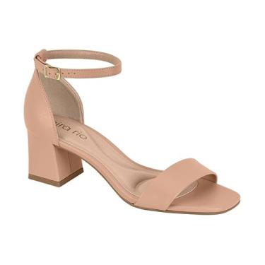 Imagem de Sandália Feminina Gisele Calcanhar Fechado (Nude, BR, Adulto, Numérico, 39)