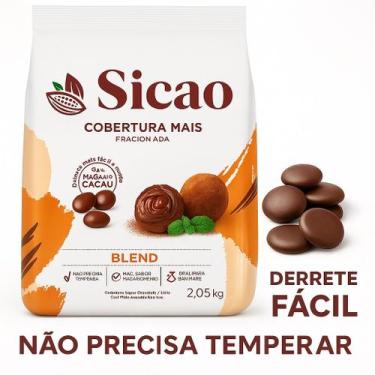 Imagem de COBERTURA SICAO 2,05kg MAIS GOTAS BLEND FRACIONADO - Callebaut