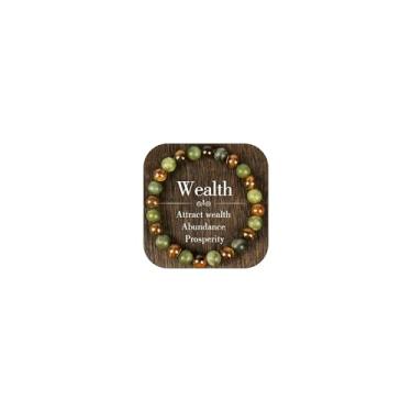 Imagem de Your Always Charm Pulseiras femininas para atração de dinheiro e olho de tigre de pedra natural que atrai dinheiro, riqueza, contas, pulseira, joias, presentes, Miçangas, Sem Pedra Preciosa