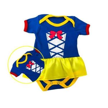 Imagem de Body infantil Feminino Manga Curta verão 2026 100% Algodão - Malaysia 