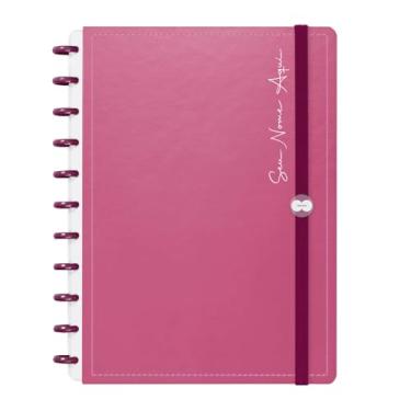 Imagem de Caderno De Disco Inteligente Iscool Personalizado 80 Folhas Solid Metallic Mauve G