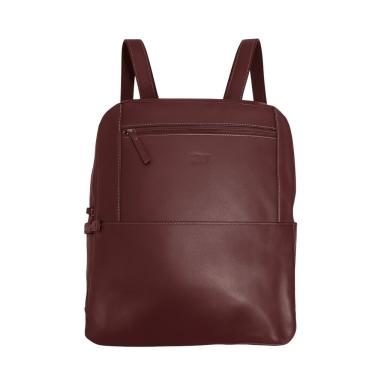 Imagem de Mochila Unissex De Couro Zup Cor Vinho