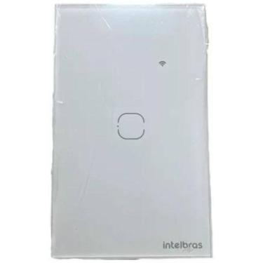 Imagem de Painel Frontal Interruptor Smart Ews 1001 Intelbras Branco.
