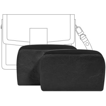 Imagem de FANJI Project Bolsa organizadora para bolsa LV Dauphine M, ajuste personalizado, preto, fosco, leve, resistente à água, acessórios de inserção