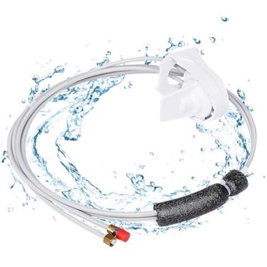 Imagem de WR02X45209 Conjunto de tubo coletor de filtro adequado para GE Hotpoint cabeça de filtro de geladeira substitui # WR17X22066, WR17X11920, WR17X20862