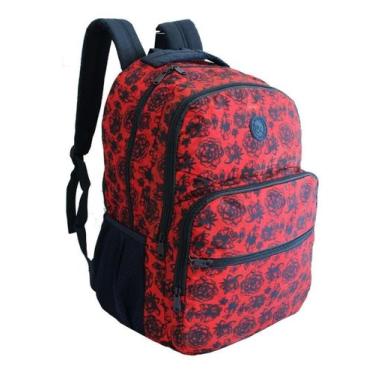 Imagem de Mochila Femina Escolar Denlex Estampada Juvenil Resistente