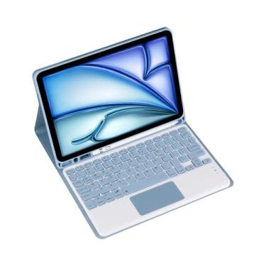 Imagem de Capa Com Teclado Para Samsung Galaxy Tab S10 FE De 10,9 Polegadas Com 