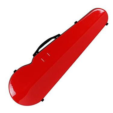 Imagem de Estojo De Violino 4/4 De Fibra De Carbono Leve À Prova D'água Mochila Portátil Estojo Rígido De Violino Tamanho Completo Estojo de Violino (Color : 04)