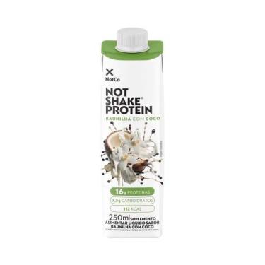 Imagem de Bebida Vegetal Not Shake Protein Sabor Baunilha com Coco NotCo 250ml -