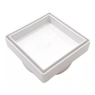 Imagem de Ralo 15x15 Oculto Seca Piso/porcelanato Inteligente Branco - Brec