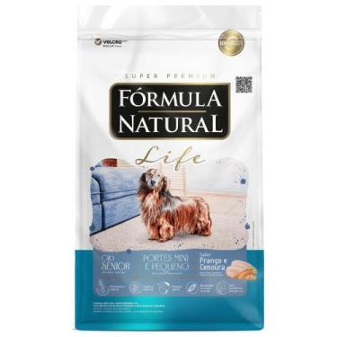 Imagem de Ração Fórmula Natural Super Premium Life para Cães Sênior de Portes Mi