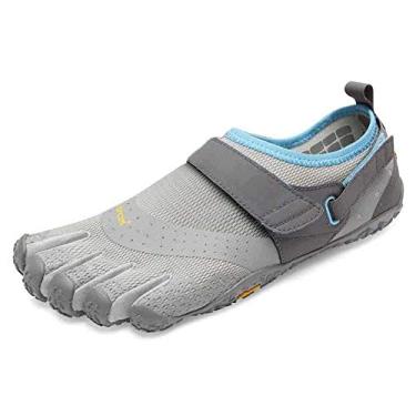 Imagem de Vibram Tênis aquático masculino FiveFingers V-Aqua, Cinza, 13-14