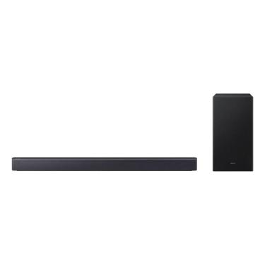 Imagem de Soundbar Samsung B-Series HW-B450F 2.1 canais Subwoofer incluso 2025, Dolby Audio / DTS Virtual:X, Equalização automática
