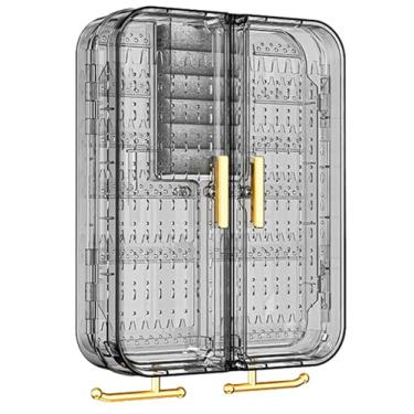 Imagem de Organizador Porta-Joias de Parede Luxo – Organizador Premium para Colares, Brincos e Anéis com Design Moderno e Funcional