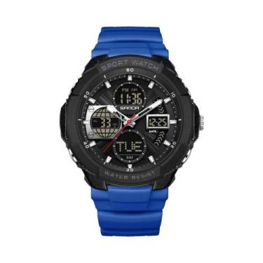 Imagem de Relógio Esportivo Digital Multifuncional À Prova D'Água Para Homens SA