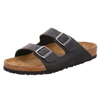 Imagem de Sandália masculina Birkenstock Arizona marrom escuro