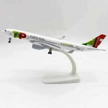 Imagem de Miniatura Avião Diecast Metal Comercial Airbus A330 Neo Tap Portugal - Escala 1/250