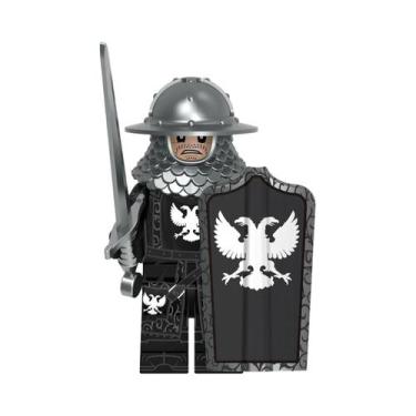 Imagem de Mini Figuras De Ação Dos Cavaleiros Templários Da Idade Média, Blocos 