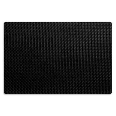 Imagem de 4 Jogo Americano Trama Preto -  Impermeável Pvc - Idealiza