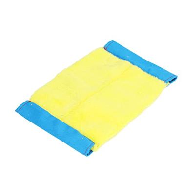 Imagem de GLOGLOW Ninho de Periquito, Cama de Rede Suspensa de Pelúcia Macia para Animais de Estimação Pequenos, Portátil e Quente 27x18cm para Papagaios Chinchilas Esquilos (Amarelo)