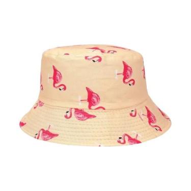 Imagem de Chapéu De Verão Unissex 2024, Estilo Panamá, Boné De Flamingo, Hip Hop