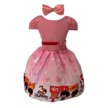 Imagem de Vestido Temático As Três Palavrinhas de Deus Festa - Bento E Maria Mod