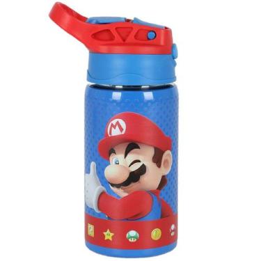 Imagem de Garrafa squeeze térmica infantil Super Mario Nintendo Luxcel 500 ml - 