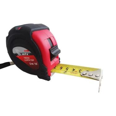 Imagem de Trena curta top, 10 m x 25 mm, gancho com ponta magnética, estojo embo