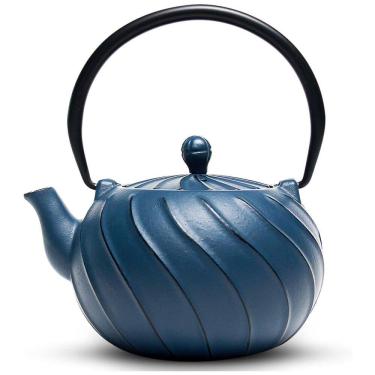 Imagem de Chaleira de Chá 900mL, Aço Inoxidável, TOPTIER 8541905036, Azul