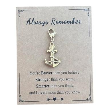 Imagem de AMOBESTER Amuletos de âncora de aço inoxidável dourado - pingentes de fecho de lagosta náutica para fazer pulseiras faça você mesmo, achados de joias marinhas para homens e mulheres