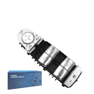 Imagem de Erivis 1 botão de interruptor de janela elétrica para Mercedes-Benz GLC300 GLC350 GLC200 GLC220 GLC250 GLC260 GLC400 C180 C200 C220 C250 C300 C400 W205 X253 C253 2013 -2020 Acessórios 2229056800