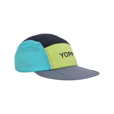 Imagem de Boné Esportivo Yopp Ultraleve e Respirável 5 Panel Verde-Unissex