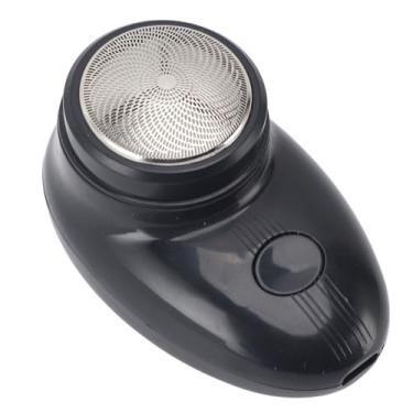 Imagem de aqxreight Aparador de Barba para Homens - Cortador Elétrico Profissional Com Design de Malha de Colmeia Preciso, USB Recarregável e Portátil para Uso Em Salão de Viagens Em Casa, Lâminas de Aço Inoxidável para Barbear (Preto fosco)