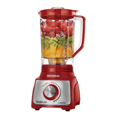 Imagem de Liquidificador Mondial Turbo L-1100 3L 12 Velocidades 1100W Filtro