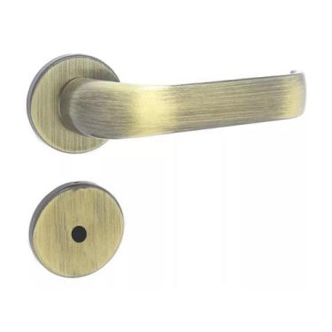 Imagem de Fechadura Pratika Banheiro 40mm Roseta 527 M106 Oxidado Haga