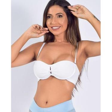 Imagem de Sutiã Alças Removiveis com Bojo ótima Sustentação Alças Versateis alça