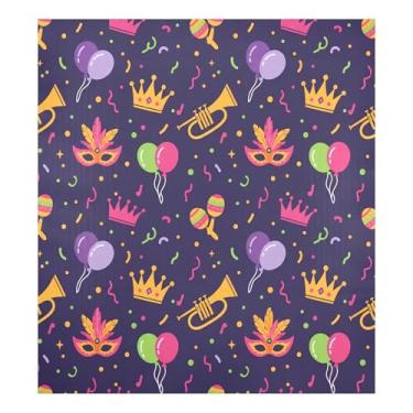 Imagem de Blueangle Capa magnética de carnaval para lava-louças de carnaval, decoração da capa frontal da máquina de lavar louça, adesivos de eletrodomésticos, adesivos de eletrodomésticos, 58 cm C x 66 cm