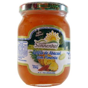 Imagem de Geleia Extra de Abacaxi com Pimenta - 330g - Fazenda Sonnenhof