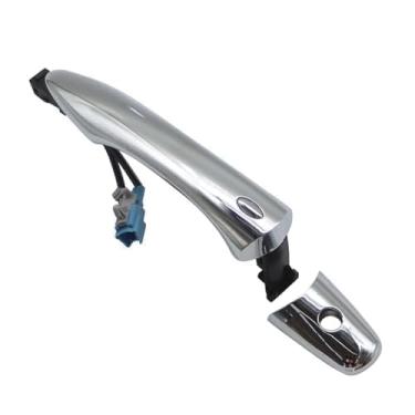 Imagem de Jecoupoon Puxadores de porta exteriores lado esquerdo do motorista dianteiro compatível com EX35 EX37 FX35 FX37 FX50 JX35 M35h M37 M56 QX50 QX56 QX60 QX70 QX80 806401BA0A