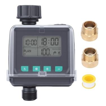 Imagem de Aramox Temporizador de Torneira de Mangueira de Jardim Temporizador de Aspersão de água Automático de Irrigação por Gotejamento para Jardim Gramado Com Rega Programável