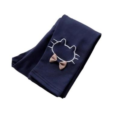 Imagem de Leggings De Algodão Para Meninas Com Estampa De Desenhos Animados, Cal